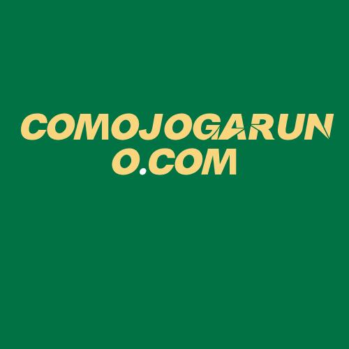 Logo da COMOJOGARUNO